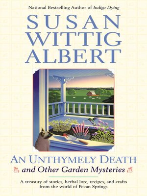 cover image of An Unthymely Death and Other Garden Mysteries